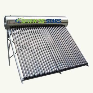 300L Pressurized  Seven Star Solar Water Heater with Galvanized Aluminum Tank